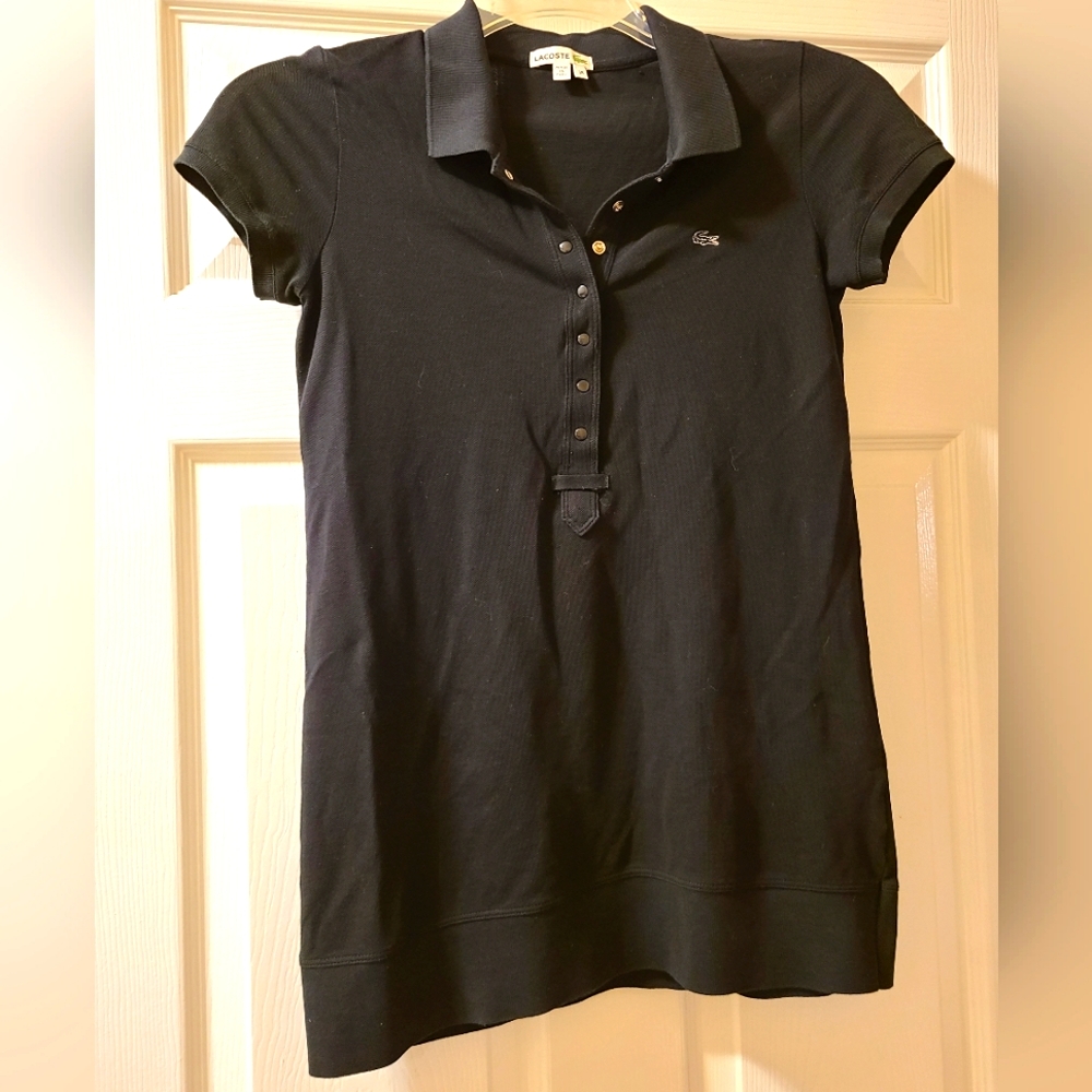 Lacoste Black Polo Shirt - Gem